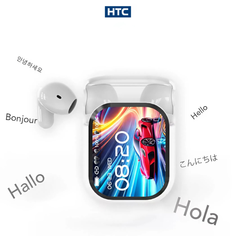 HTC AI Headphones – Smart Translation & HD Sound
